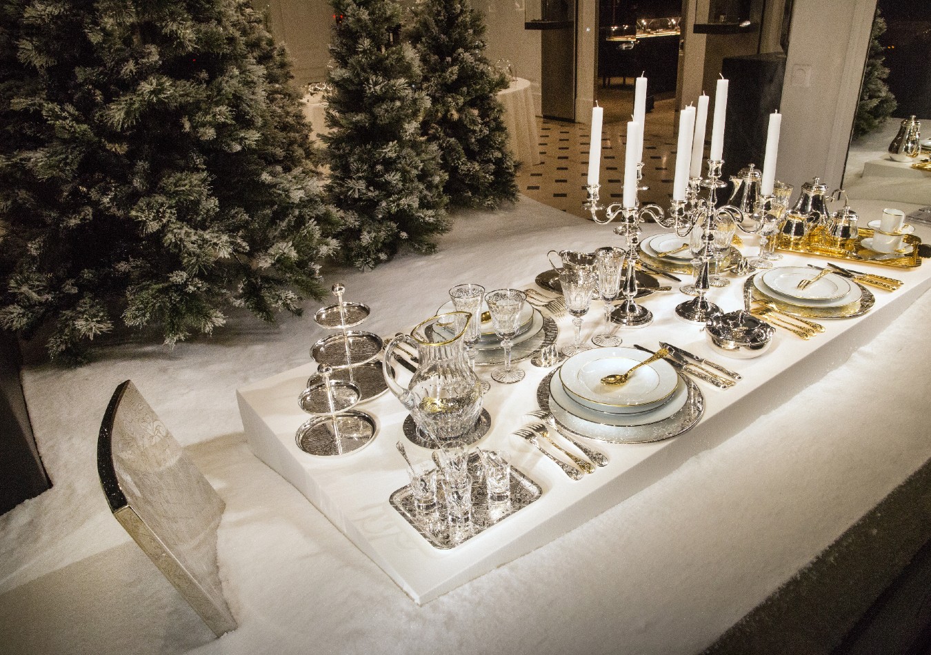 Twist Design | vitrines de noël de la maison christofle