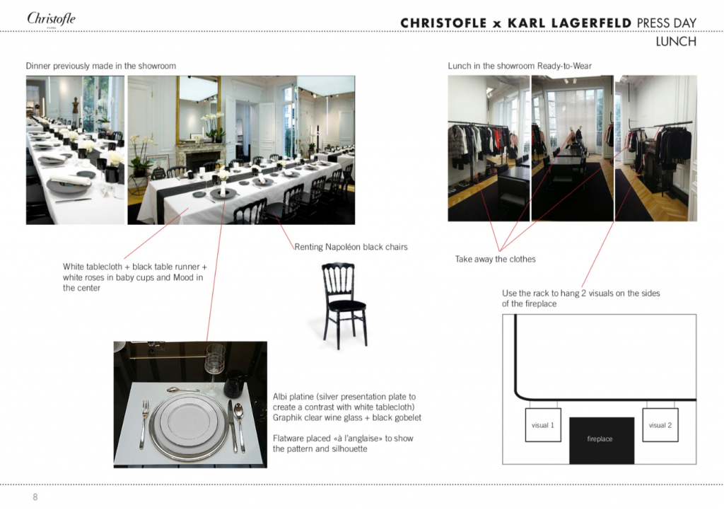 Twist Design | Journée Presse - Karl Lagerfeld - Christofle